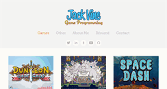 Desktop Screenshot of jackvine.com